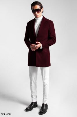 پالتو یقه بلیزر مردانه