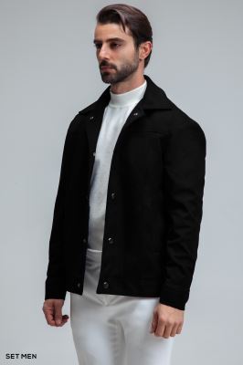 کاپشن جیر دکمه دار