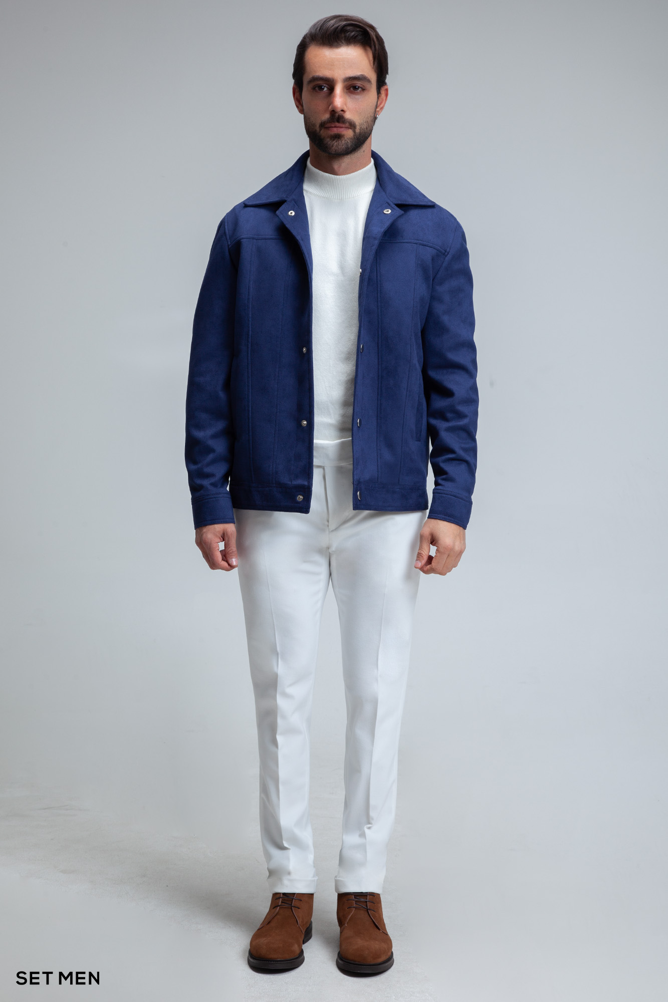 کاپشن جیر دکمه دار