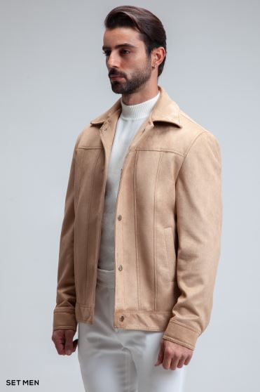 کاپشن جیر دکمه دار کاپشن جیر دکمه دار