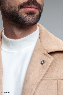 کاپشن جیر دکمه دار