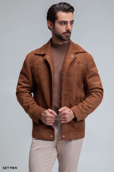 کاپشن جیر دکمه دار کاپشن جیر دکمه دار