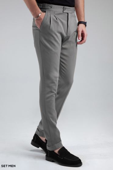 شلوار پارچه ای مردانه پیل دار شلوار پارچه ای مردانه پیل دار