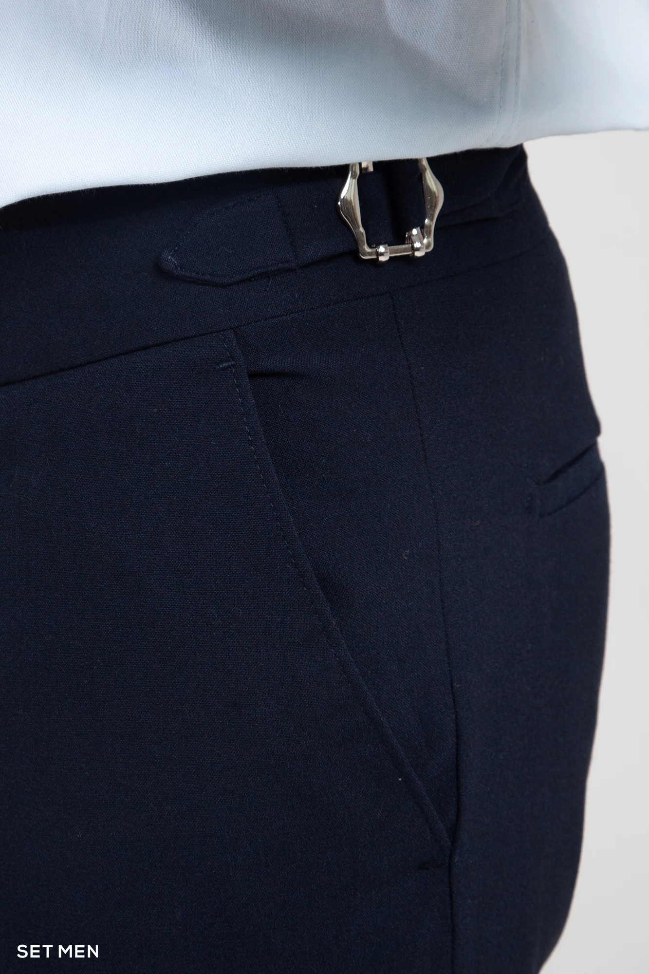 شلوار پارچه ای مردانه کمر پهن ایتالیایی