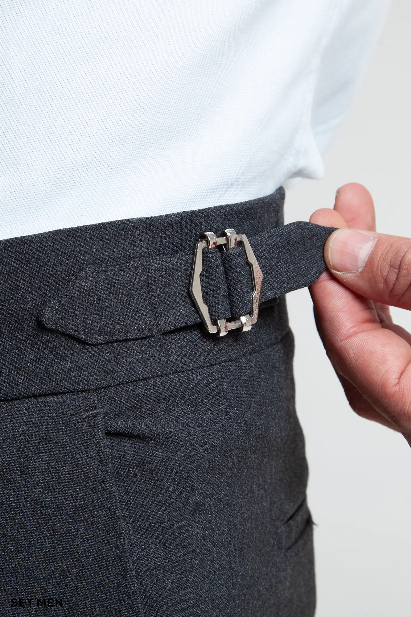 شلوار پارچه ای مردانه کمر پهن ایتالیایی