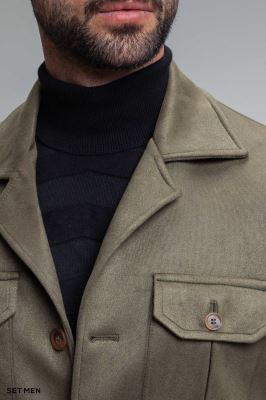 کت تک مردانه سافاری جیر