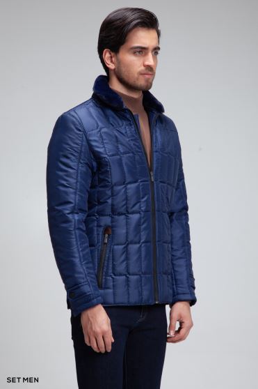 کاپشن کتی یقه خز دار کاپشن کتی یقه خز دار