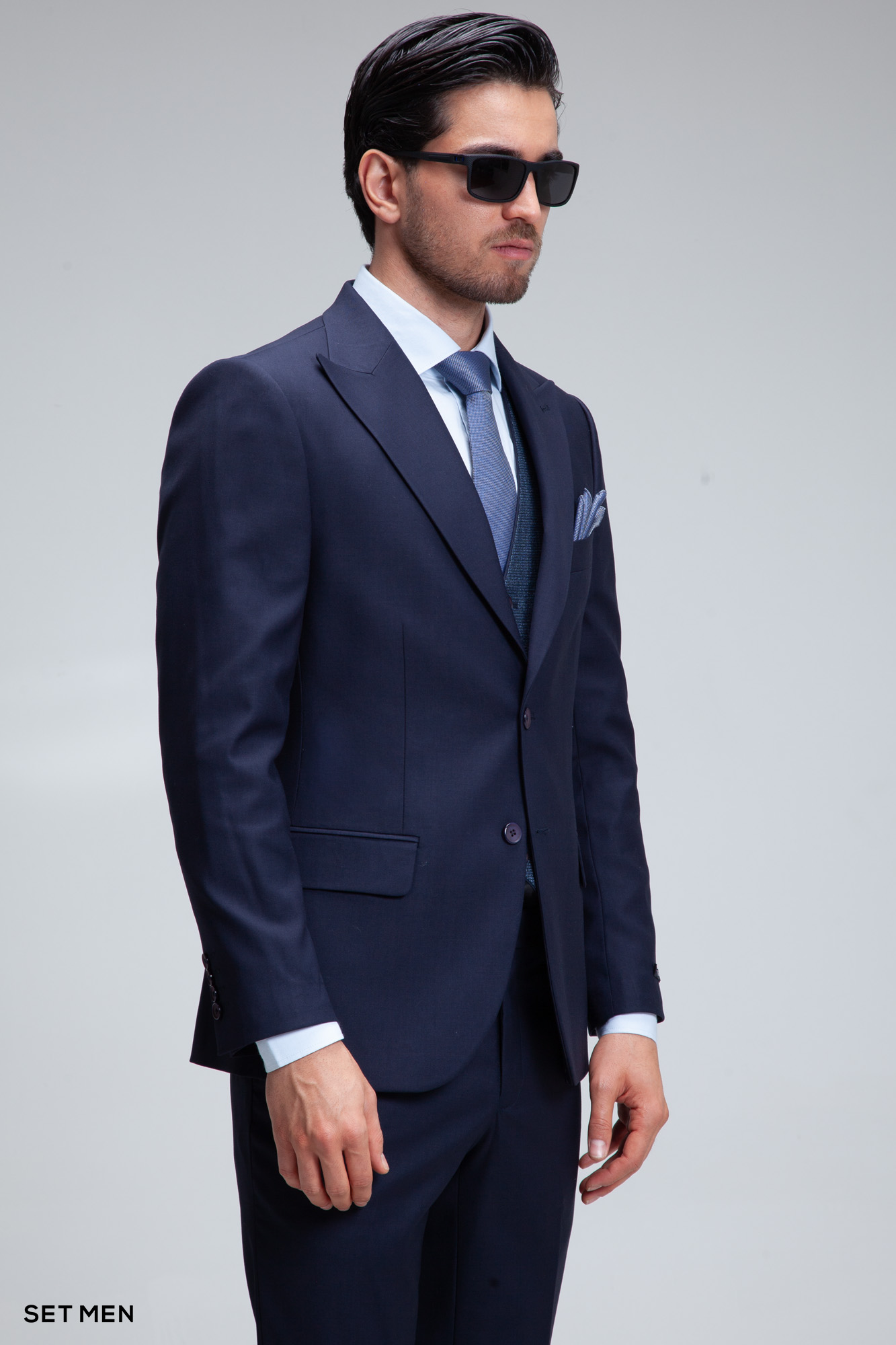 کت و شلوار مردانه سه تکه ژیله دورو