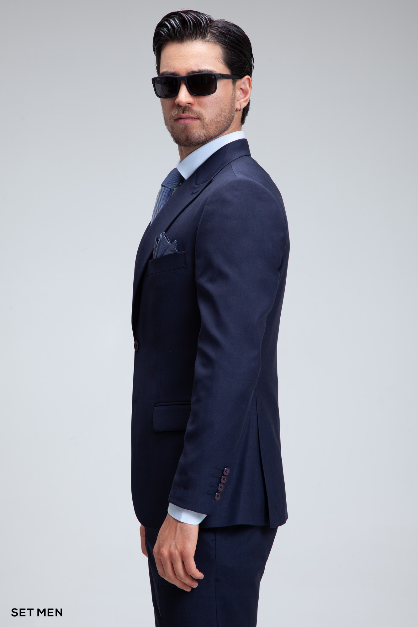 کت و شلوار مردانه سه تکه ژیله دورو