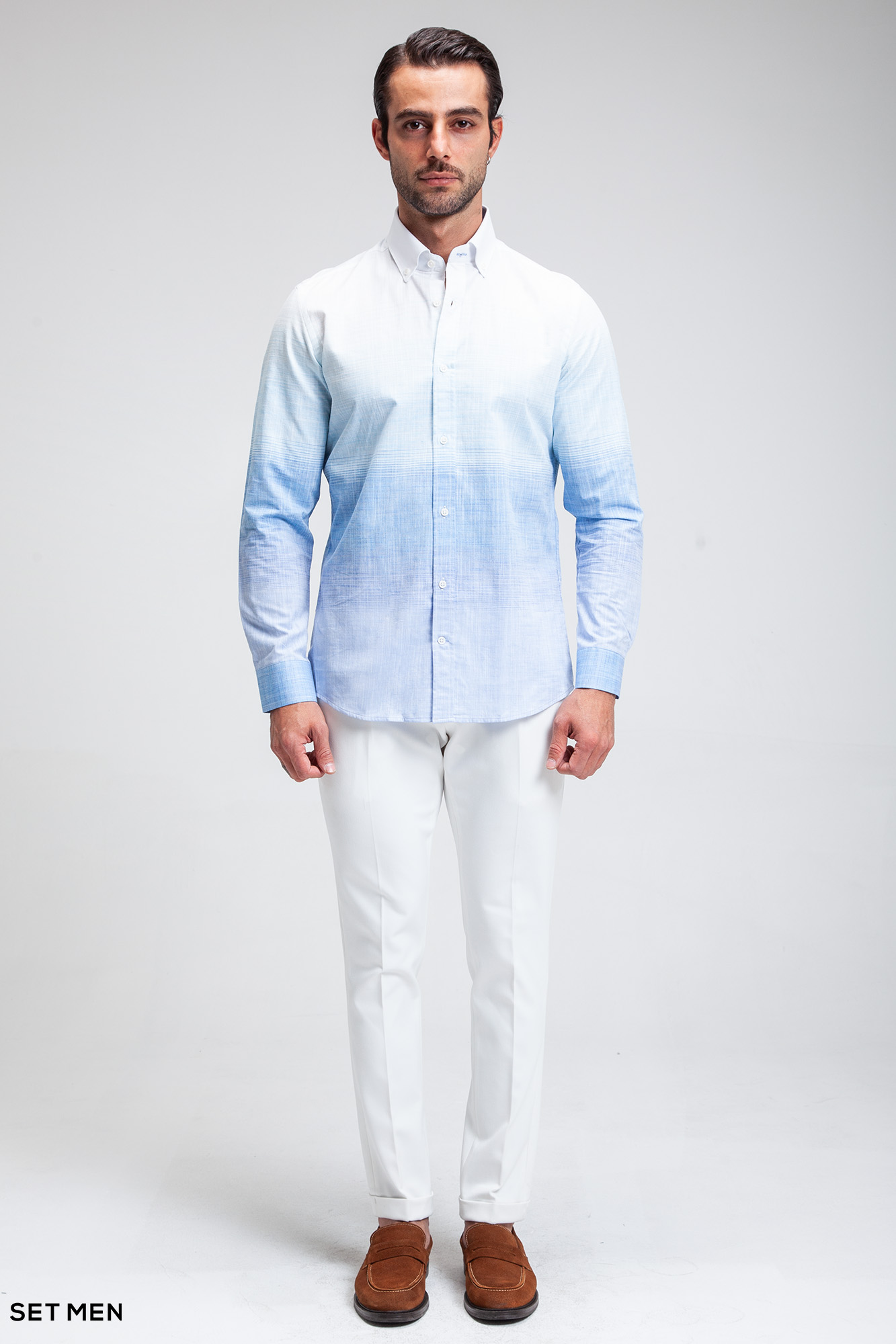 پیراهن مردانه لینن NATURAL TOUCH