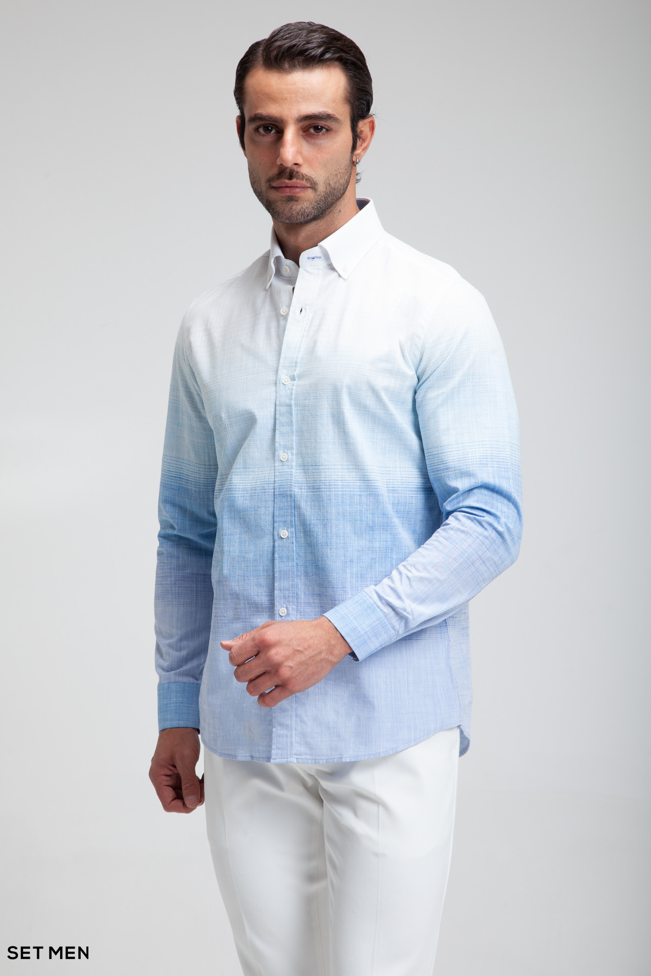 پیراهن مردانه لینن NATURAL TOUCH