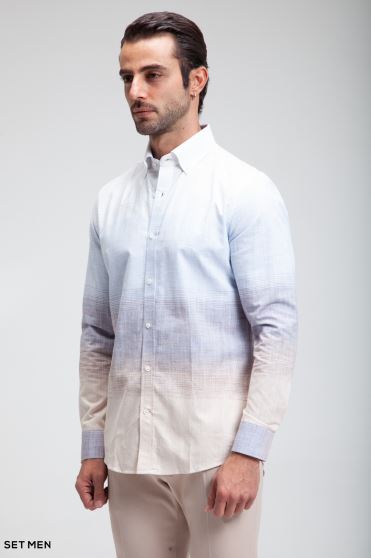 پیراهن مردانه لینن NATURAL TOUCH پیراهن مردانه لینن NATURAL TOUCH