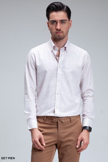 پیراهن مردانه لینن AIR FLOW پیراهن مردانه لینن AIR FLOW