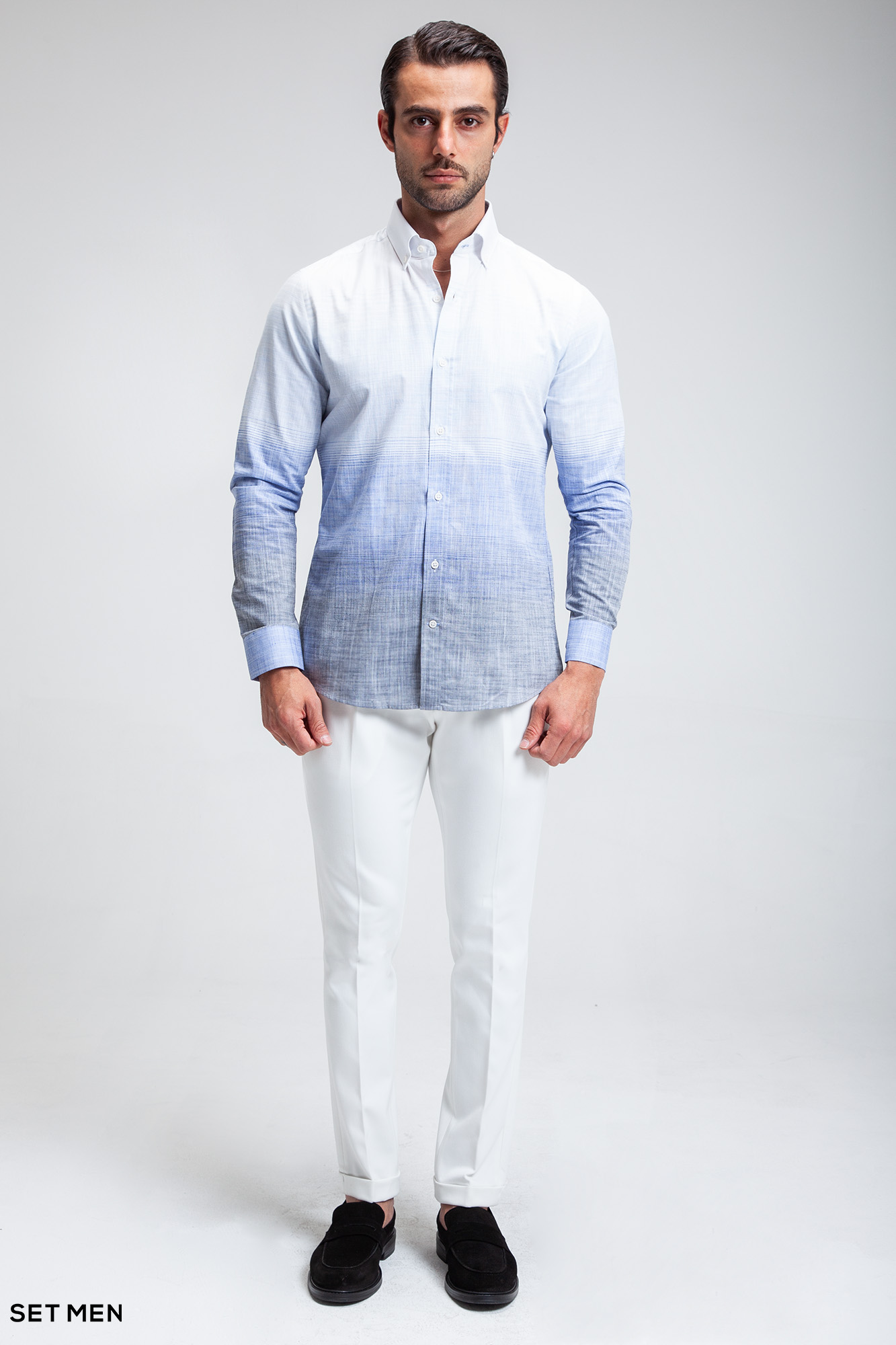 پیراهن مردانه لینن NATURAL TOUCH