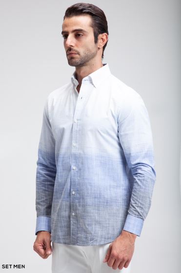 پیراهن مردانه لینن NATURAL TOUCH