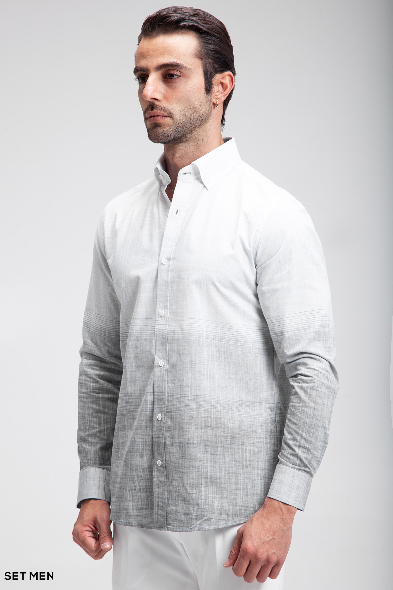 پیراهن مردانه لینن NATURAL TOUCH