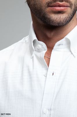 پیراهن مردانه لینن NATURAL TOUCH