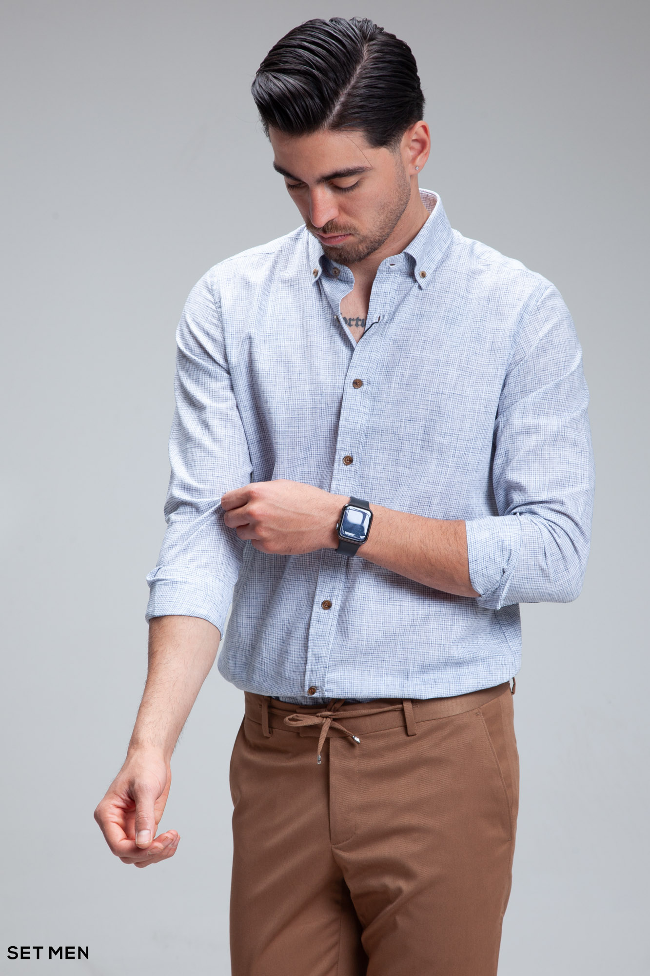 پیراهن مردانه لینن AIR FLOW