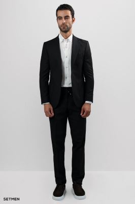 کت تک مردانه نیم آستر جیب پاکتی