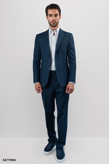 کت تک مردانه نیم آستر جیب پاکتی کت تک مردانه نیم آستر جیب پاکتی