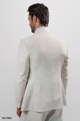 کت تک مردانه نیم آستر جیب پاکتی