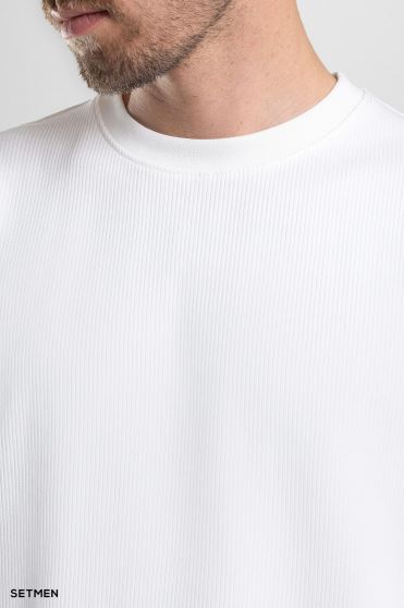 تیشرت مردانه ژاکارد یقه گرد تیشرت مردانه ژاکارد یقه گرد