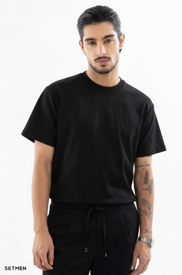 تیشرت مردانه ژاکارد یقه گرد تیشرت مردانه ژاکارد یقه گرد