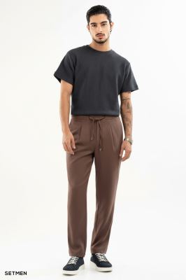 تیشرت مردانه ژاکارد یقه گرد