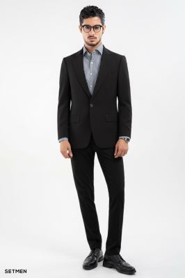 کت تک مردانه یقه انگلیسی