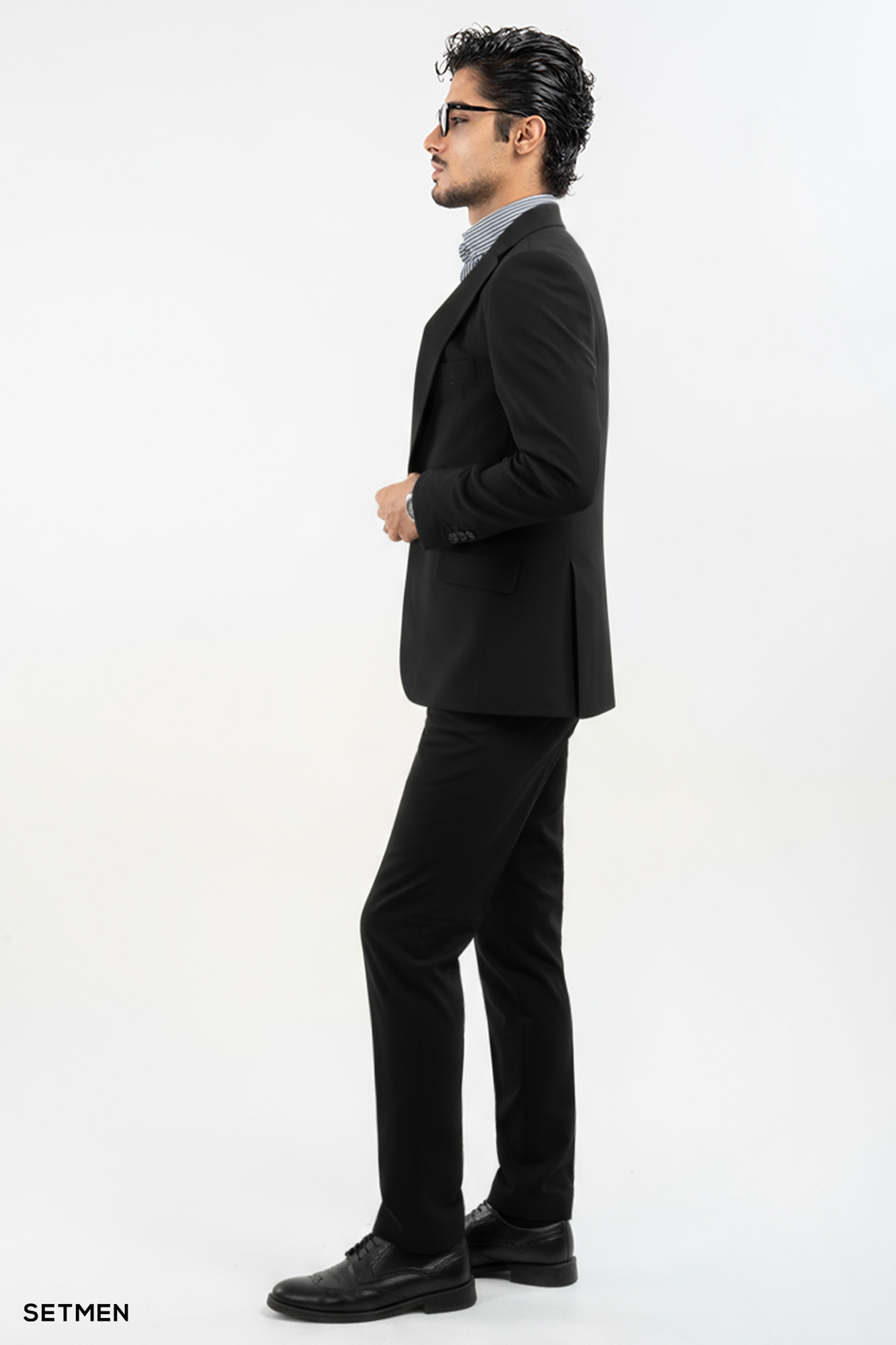 کت تک مردانه یقه انگلیسی