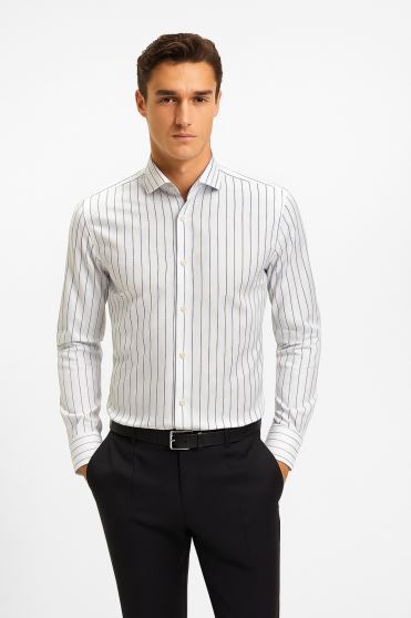 پیراهن مردانه راه راه پیراهن مردانه راه راه