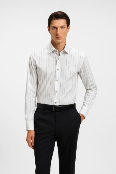 پیراهن مردانه راه راه پیراهن مردانه راه راه