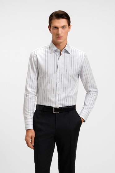 پیراهن مردانه راه راه پیراهن مردانه راه راه