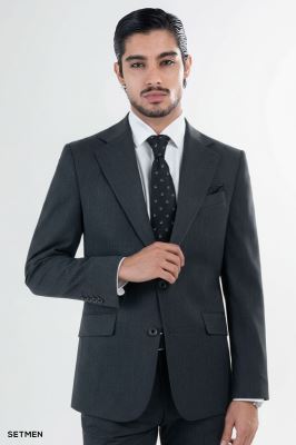 کت و شلوار مردانه دو تکه یقه انگلیسی