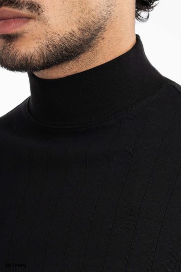 یقه اسکی مردانه آستین کوتاه یقه اسکی مردانه آستین کوتاه