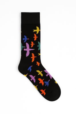 جوراب مردانه طرح دار