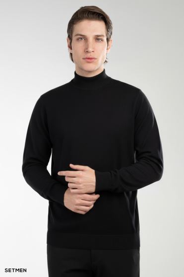 بافت مردانه یقه اسکی بافت مردانه یقه اسکی