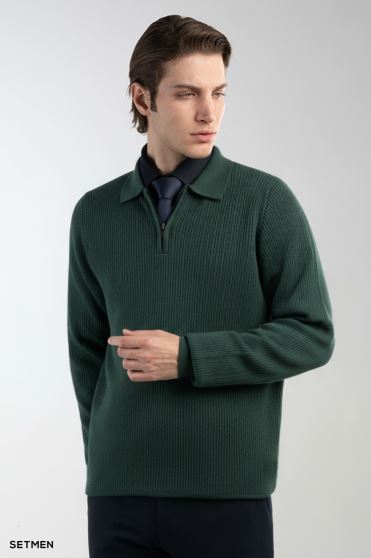 بافت مردانه نیم زیپ بافت مردانه نیم زیپ