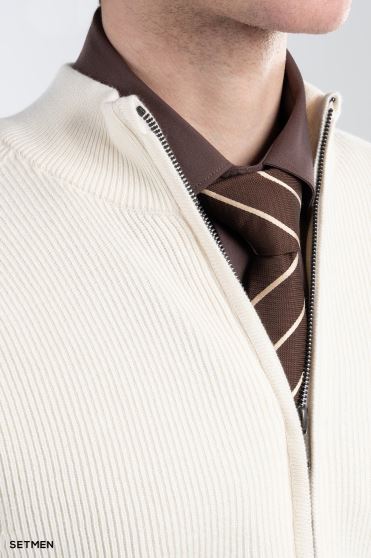 بافت مردانه آستین رگلان تمام زیپ بافت مردانه آستین رگلان تمام زیپ