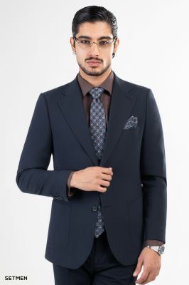 کت تک مردانه دو دکمه ساهارا