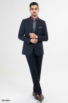 کت تک مردانه دو دکمه ساهارا