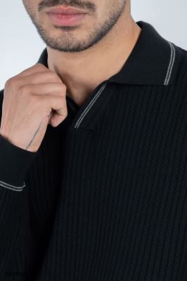 بافت مردانه یقه هفت اولد مانی