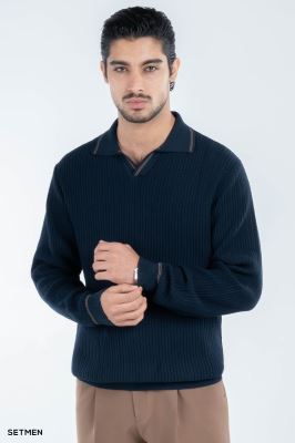 بافت مردانه یقه هفت اولد مانی