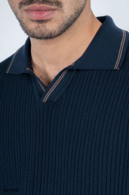 بافت مردانه یقه هفت اولد مانی