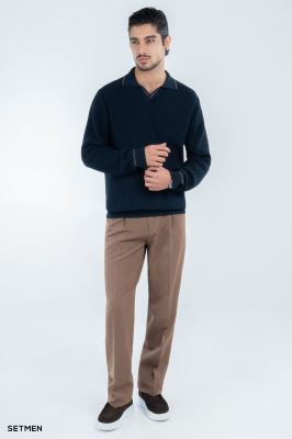 بافت مردانه یقه هفت اولد مانی