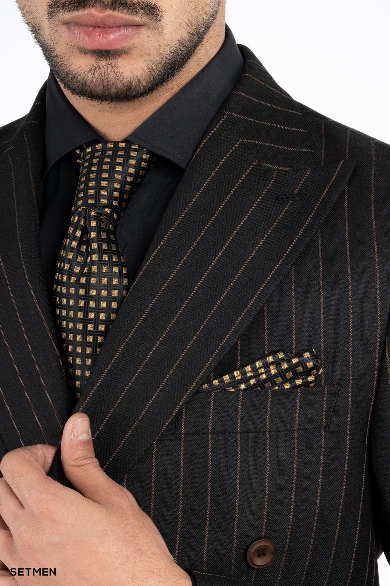 کت و شلوار مردانه دیپلمات دبل برست