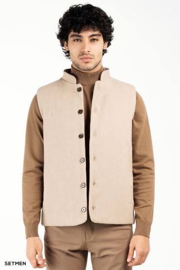 ژیله مردانه دکمه دار