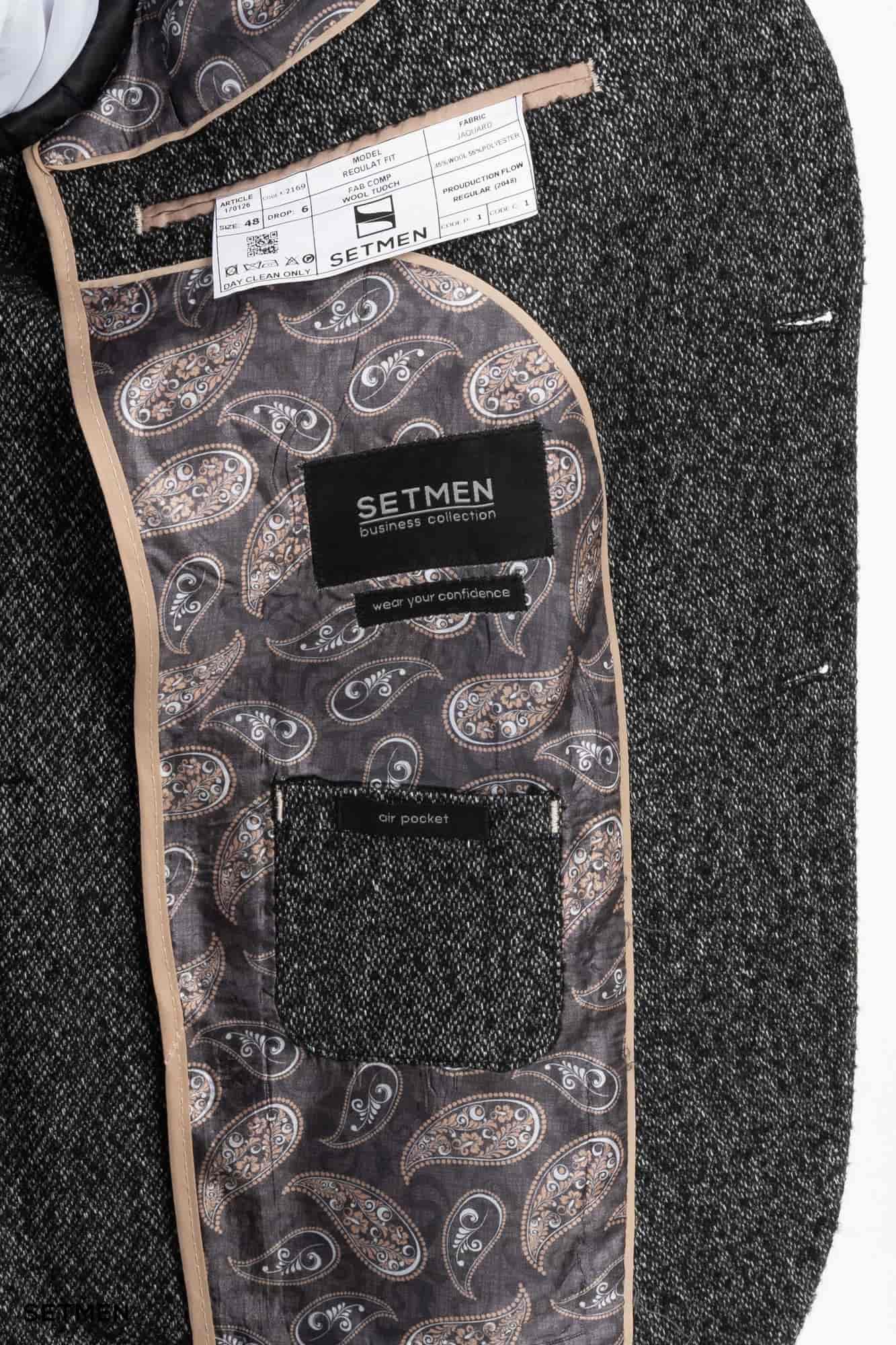 کت تک مردانه پشمی