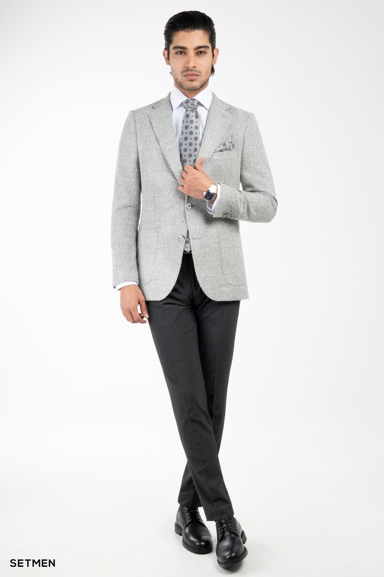 کت تک مردانه پشمی