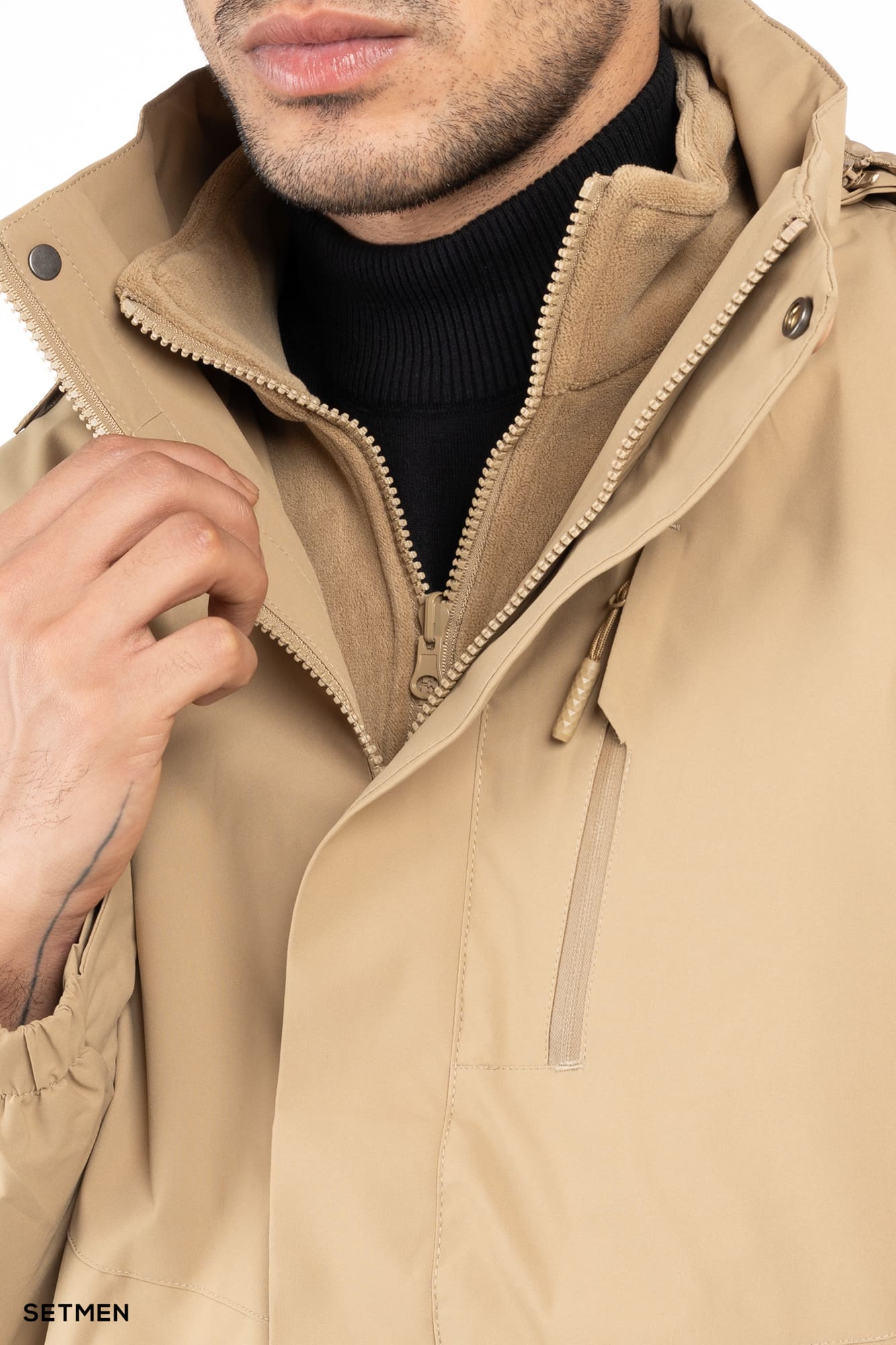 کاپشن مردانه دوپوش